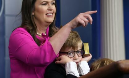 Sarah Sanders, Huck Sanders