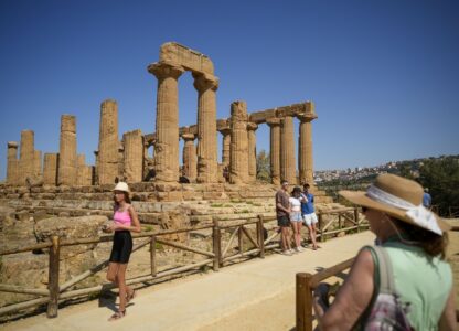 Climate Italy Drought Tourism