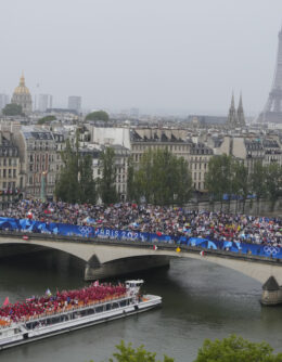 APTOPIX Paris Olympics Opening Ceremony