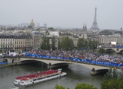 APTOPIX Paris Olympics Opening Ceremony