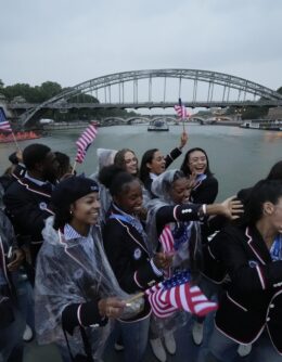 APTOPIX Paris Olympics Opening Ceremony