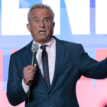 Independent presidential candidate Robert F. Kennedy Jr. speaks during the Libertarian National Convention at the Washington Hilton in Washington, Friday, May 24, 2024. (AP Photo/Jose Luis Magana)